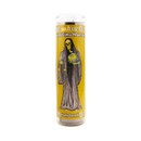 Brilux, Candle Santisima Muerte Black, 8 in (12 Pack)