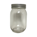 Mason Glass Jar, 16 oz (24 Pack)