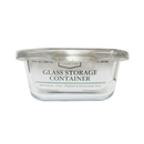Storage Container Glass With Lid, 17.6 oz (24 Pack)