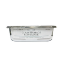 Storage Container Glass With Lid, 51.4 oz (12 Pack)