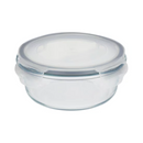 Storage Container Glass Round, 32.1 oz (12 Pack)