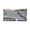 Diamond Gloves, Advance Disposable Gloves Black Medium, 100 ct (10 Pack)