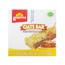 Granvita, Oats Bar Honey Flavored, 6 oz (12 Pack)
