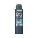 Dove, Men Anti-Perspirant Clean Comfort, 150 ml (12 Pack)