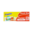 Blue Star, Snack Bag Pocket Zipper, 50 ct (24 Pack)