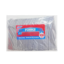 Blue Star, Polypropylene Black Forks Heavy Duty, 100 ct (10 Pack)