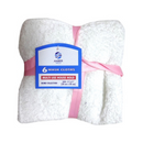 Amber Mills, Wash Cloths, White, 11X11 in, 6 ct (12 Pack)