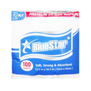 Blue Star, Dinner Napkins, 100 ct (20 Pack)