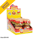 Dip-N-Lik, Fast Burger Lollipop with Candy Powder (12 Pack)