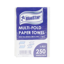 Blue Star, Multi-Fold Paper Towel, 250 ct (20 Pack)