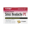 Health A2z, Sinus Headache PE, 18 ct, 325 mg (24 Pack)