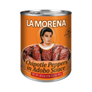 La Morena, Chipotle Peppers in Adobo Sauce., 28.2 oz (12 Pack)