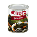 Herdez, Whole Jalapenos, 27 oz (12 Pack)
