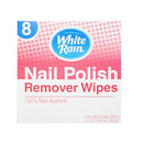 White Rain, Polish Remover Wipes, 8 ct (12 Pack)