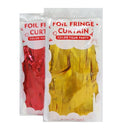 Party Foil Fringe Curtain Assorted Colors (12 Pack)