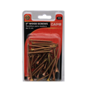 Wood Screws, 2 in (12 Pack)