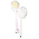 Shower Sponge With Brush Long Handle Assorted (36 Pack)
