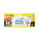 Xtra Tuff, Trash Bags Extra Strong, 32 ct, 4 gal (24 Pack)