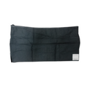 Apron Black Cotton, 11x21.5 in (24 Pack)