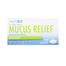 Health A2z, Mucus Relief Tablets, 15 ct, 400 mg (24 Pack)