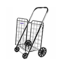 Blue Star, XL Shopping Cart Black (2 Pack)