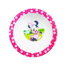 Bowl Plastic Minnie Mouse, 6.5 in (12 Pack)