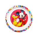 Plate Plastic Mickey Mouse, 8 in (12 Pack)