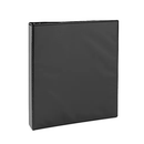 Binder 3 Ring Black With Pockets, 1 in (24 Pack)