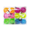 Toy Spiky Ball with Light Assorted Colors (12 Pack)
