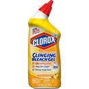 Clorox, Toilet Bowl Cleaner with Bleach, Crisp Lemon Scent, 24 oz (12 Pack)