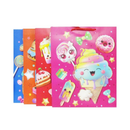 Gift Bags 3D Happy Birthday Medium Assorted (12 Pack)