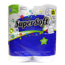 Super Soft, Bath Tissue 2 Ply 4 ct, 225 ct (24 Pack)