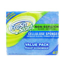 Fresh Start, Sponges Blue, 4 ct (48 Pack)