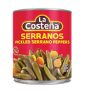 La Costeña, La Costena Serranos Peppers, 26 oz (12 Pack)