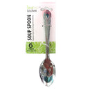 Ideal Kitchen, Soup Spoon Stainless Steel, 6 ct (12 Pack)