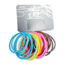UBC, Hair Elastic Ties Assorted Colors, 30 ct (12 Pack)