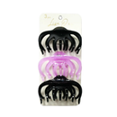 Hair Clips Assorted Colors, 3 ct (12 Pack)