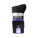 Men's Crew Socks 10-13 Black, 3 ct (12 Pack)