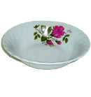 Melamine Bowl Red Flower, 7.5 in (30 Pack)