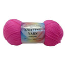 Knitting Yarn Hot Pink 100 % Acrylic (10 Pack)
