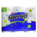 Super Soft, Bath Tissue 12 Rolls 2 Ply (4 Pack)