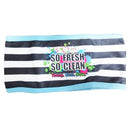 Ladies Head Wrap Blue (12 Pack)