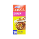 Hefty, Snack Bags Zipper, 50 ct (12 Pack)