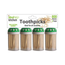Ideal, Bamboo Skewers, 100 ct, 10 in (12 Pack)