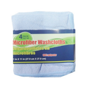 Wash Cloths Microfiber Blue, 4 ct (12 Pack)