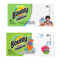 Bounty, Napkins 1 Ply Assorted Colors, 200 ct (12 Pack)