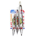 FamilyMaid, Tongs Assorted Size, 3 ct (12 Pack)