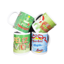 X-Mas Coffee Mug Spanish Print Assorted, 12 oz (48 Pack)