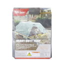 Tuff Bros, Tuff Bros, Tarp 6 X 8 ft HD Black-Silver (15 Pack) (15 Pack)