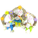 Easter Bunny Wreath Assorted (24 Pack)